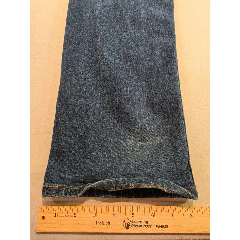 Levis 541 Athletic Taper Mens Blue Denim Jeans 40x32 Medium Wash 181810074